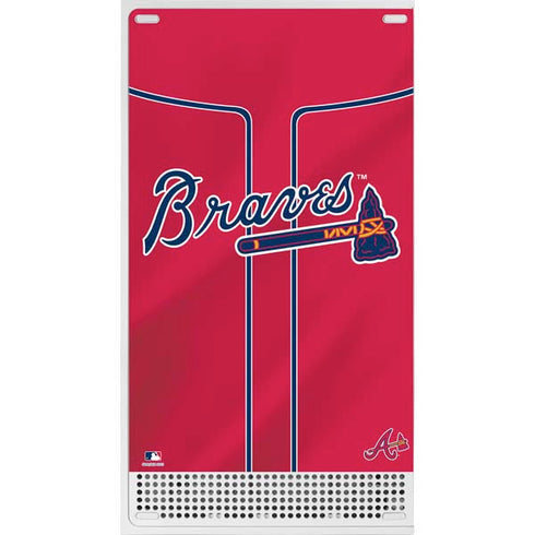 MLB Atlanta Braves Alternate/Away Jersey Xbox Series S Console Skin